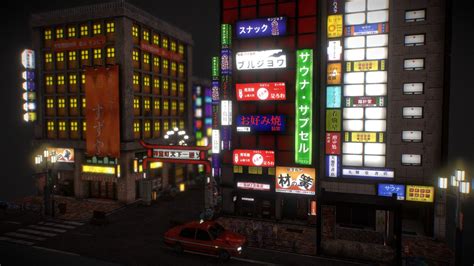 Kamurocho (Yakuza 0) - Download Free 3D model by Dzmitry Kulik ...