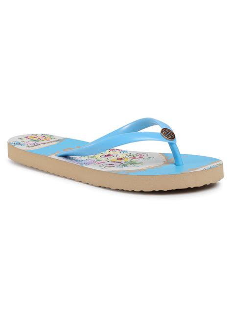 Tory Burch Infradito Thin Flip Flop Blu Modivo It