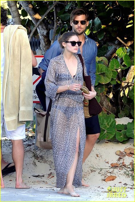 Olivia Palermo Bikini Beach Day With Shirtless Johannes Huebl Photo 2782247 Bikini Olivia