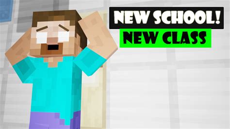 Kenice Gaming: Monster School : Mr Herobrine NEW SCHOOL?!? Meet the new class New Series