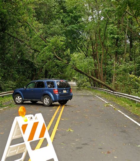 Hurricane Irene Aftermath in the Philadelphia Area Editorial Image ...