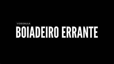 Solo Boiadeiro Errante Tablatura Youtube