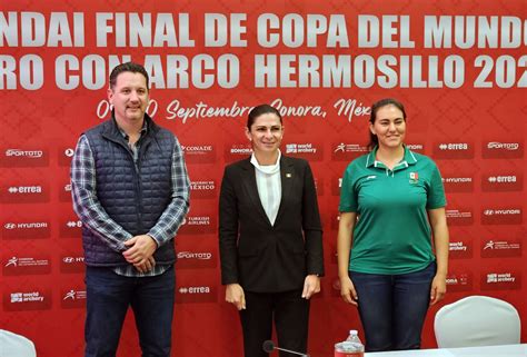 Ana Guevara Presenta Final De Copa Del Mundo De Tiro Con Arco