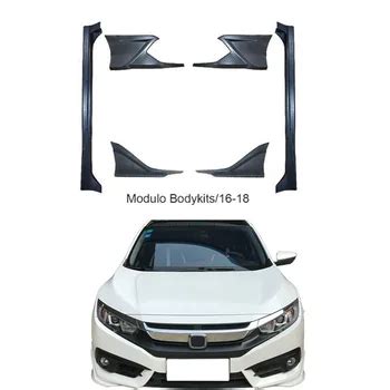 Factory Best New Design Abs Plastic Carbon Fiber Style Bodykit For