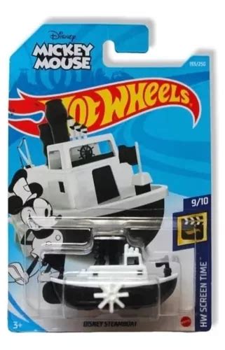 Hot Wheels Disney Steamboat Mickey Mouse Mercadolibre