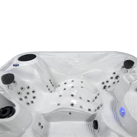 Aqualife By Strong Spas Amplified 6 Person 100 Jet Double Lounger Hot Tub Spa With Bluetooth