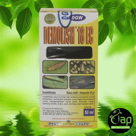 Jual INSEKTISIDA ABAMEKTIN DEMOLISH 16 EC 50 ML Kab Purworejo