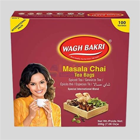 Wagh Bakri Masala Chai Tea Bag 200G Indian Supermarket