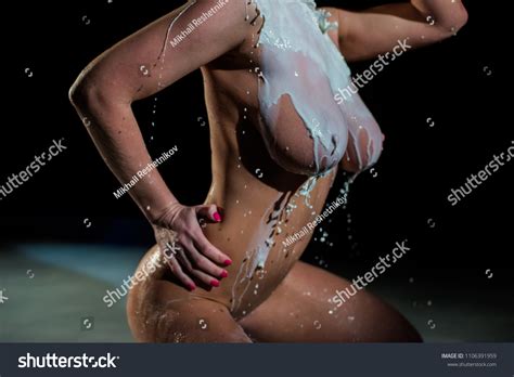 Beautiful Naked Woman Short Red Hair Stock Photo Shutterstock