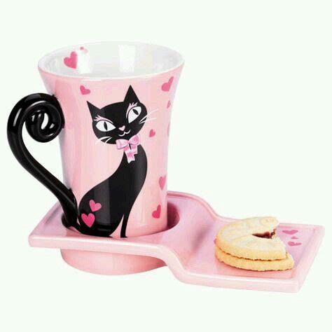 Taza Jarro Mug Gato Decorando Tazas Tazas Tazas De Porcelana