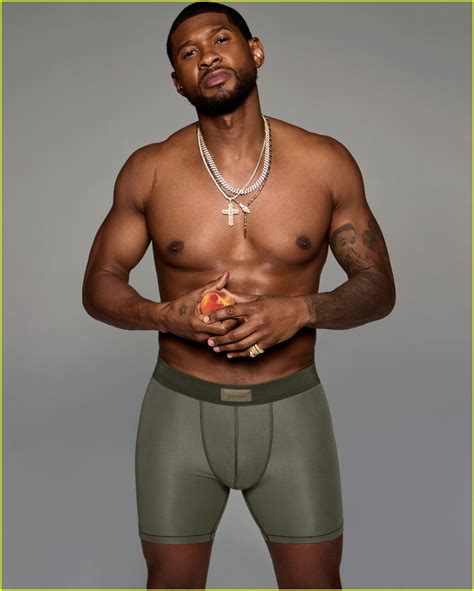 Usher Strips Down For Shirtless Skims Photo Shoot To Kick Off Super