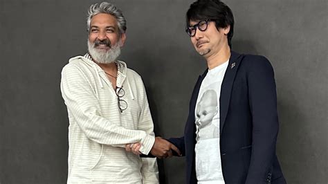 Ss Rajamouli Meets Legendary Video Game Creator Hideo Kojima In Japan