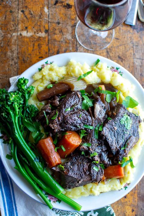 Kate S Best One Pot Red Wine Braised Beef Recipe Katesbestrecipes