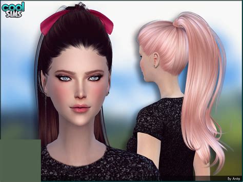 The Sims Resource Anto Paraguay Hair Bows