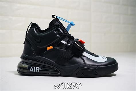 Nike Air Force 270 X Off White Triple Black