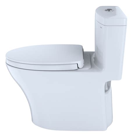 TOTO MS646124CEMFGN#01 Aquia IV Dual Flush 1-Piece Toilet, with Seat