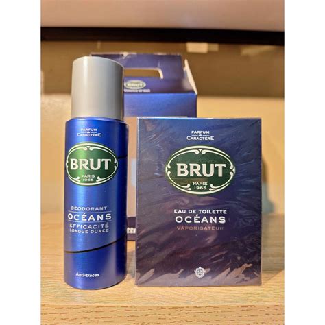 Brut Oceans 100ml EDT Deodorant Value Pack For Men Bundle Shopee