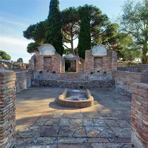 Parco Archeologico Di Ostia On Instagram NascOstia Il Ninfeo E Il