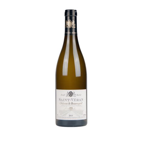 Domaine De Beauregard Vin Blanc Sec Classique Aoc Saint V Ran