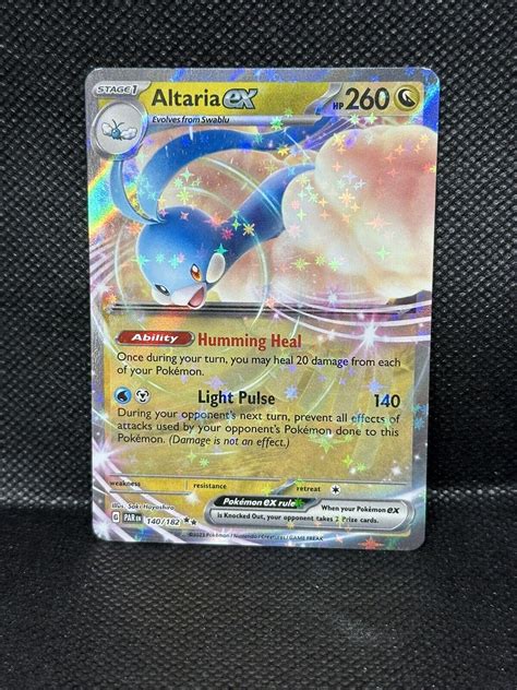 Pokémon TCG Altaria ex Paradox Rift 140 182 Holo Double Rare eBay