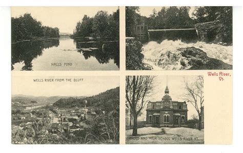 VT - Wells River. Multi-View circa 1908 | United States - Vermont ...