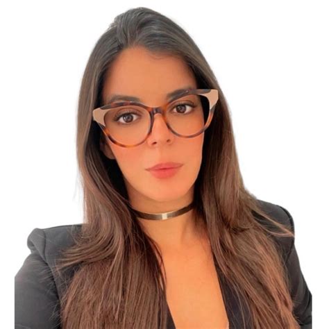 Arma O Para Culos De Grau Feminino Tartarugado Nude Shopee Brasil