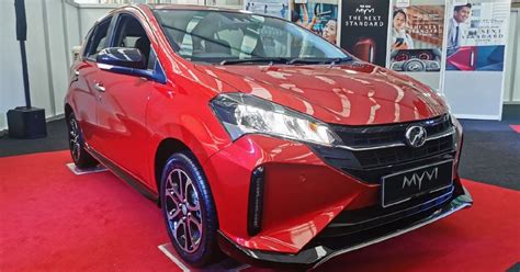 Myvi Advance Merah 2019 Modified Crystaltaromoran