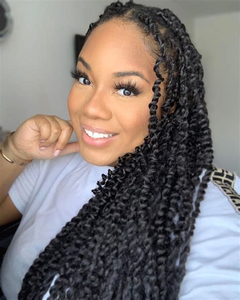 Passion Twists Crochet Hair Twist Braid Hairstyles Crochet Hair