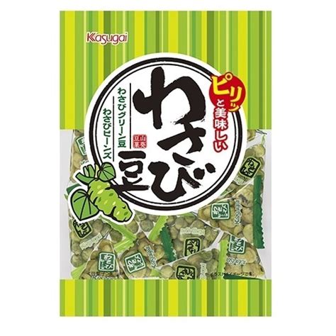 ヨドバシ 春日井製菓 春日井製菓 わさび豆 [1袋 116g] 通販【全品無料配達】