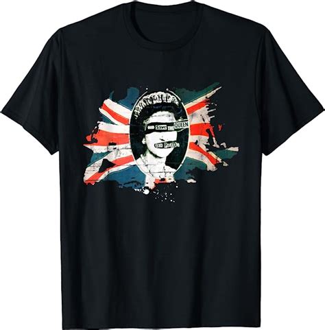Amazon Sex Pistols 公式フラッグ God Save The Queen Tシャツ Tシャツカットソー 通販
