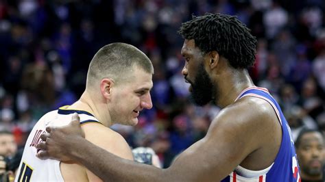 Nba Embiid Dos Sixers Dispara Sobre Jokic Dos Nuggets Ele