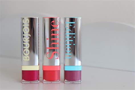 BELLES BOUTIQUE | UK BEAUTY & MUMMY BLOG: Bourjois Shine Edition Lipsticks
