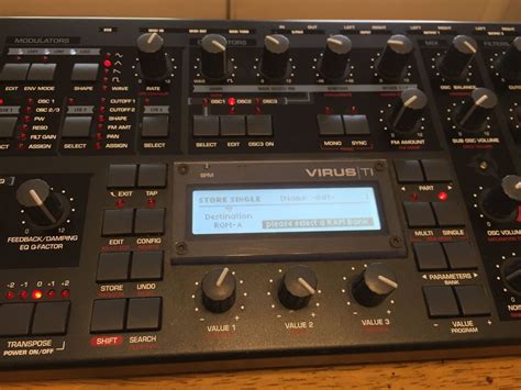 MATRIXSYNTH Access Virus TI Synthesizer Desktop Module