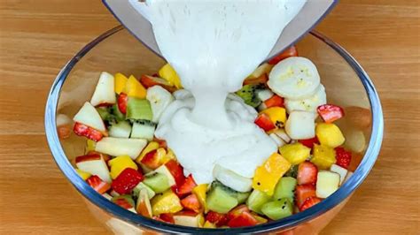 Salada De Frutas Cremosa T Calor A Fa A Essa Sobremesa Deliciosa E