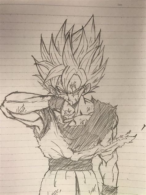 Embedded Dibujos Personajes De Dragon Ball Goku Dibujo A Lapiz My XXX Hot Girl