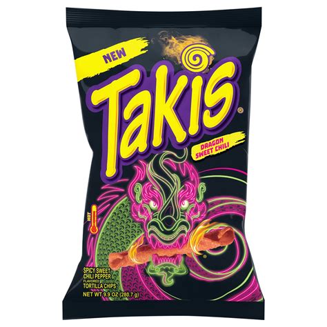 Takis Dragon Sweet Chili Rolled Tortilla Chips Shop Chips At H E B