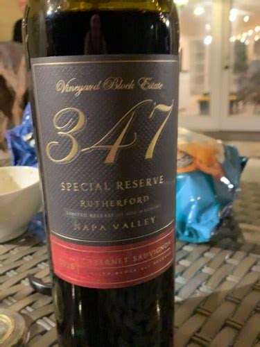 Vineyard Block Estate Special Reserve Cabernet Sauvignon Vivino