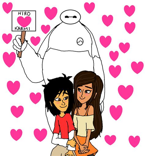 Big Hero 6 Series Hiro And Karmi Are Date With Baymax Big Hero 6 Fan Art 43602765 Fanpop