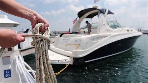 How To Tie Up A Boat Mooring Guide