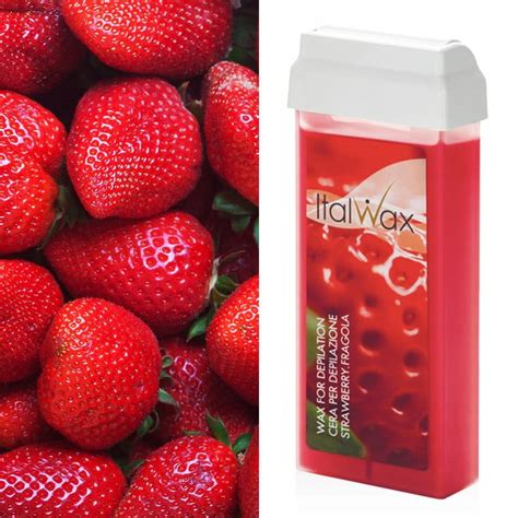 Zestaw Italwax Strawberry Gratis Aromatyczny Wosk Z Dwutlenkiem