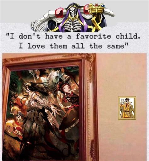 Ainz Loves All Of His Children Equally Almost All Overlord™ Amino