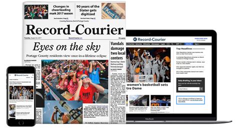 Kent Record-Courier Subscriptions & Home Delivery | Subscriber Services