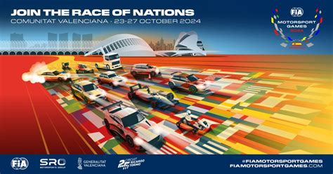 Este Es El Cartel Oficial De Los Fia Motorsport Games Circuit Ricardo