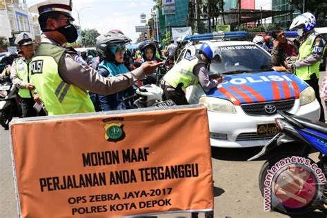 Tilang Elektronik Di Launching Pada Car Free Day Pekan Ini Antara News