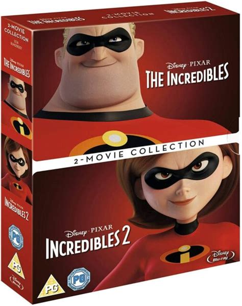 The Incredibles Double Pack Blu Ray Discs Disney Region