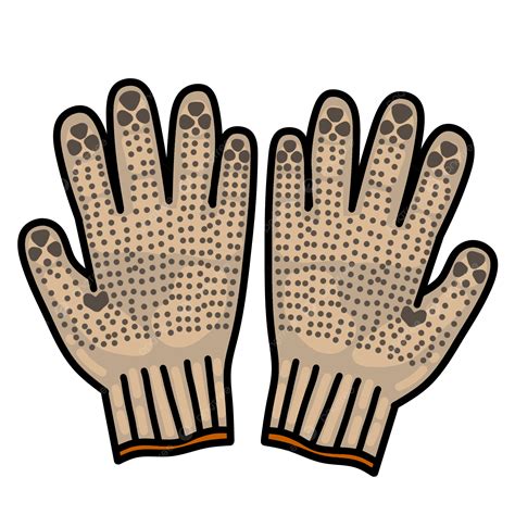 Gardening Gloves Illustration, Gardening Gloves, Garden PNG Transparent