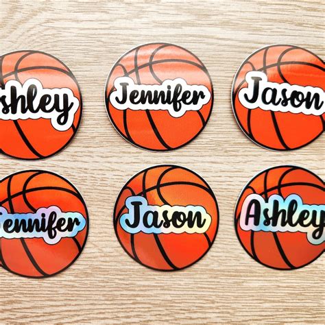 Basketball Stickers - Etsy