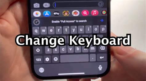 Iphone How To Change Keyboard Youtube