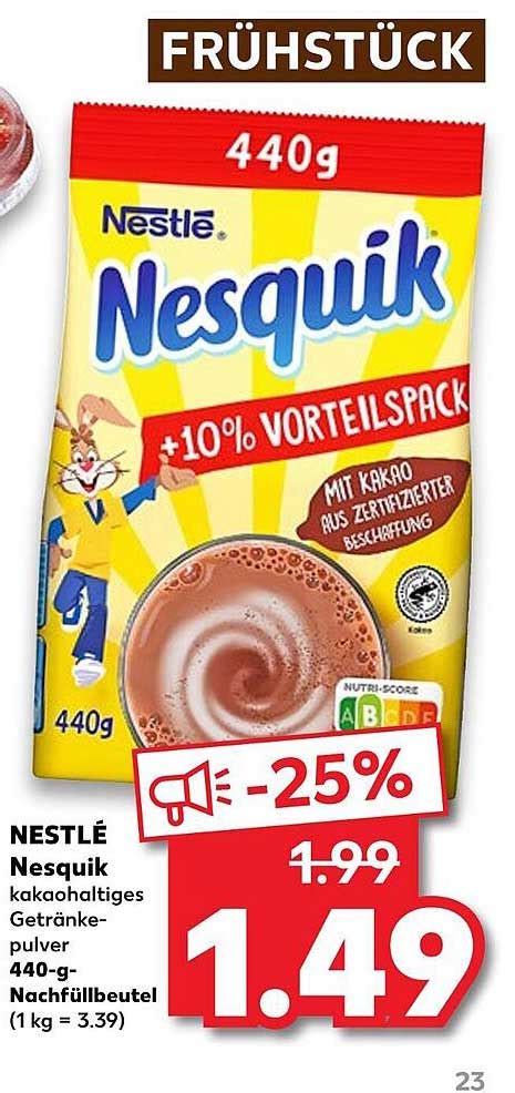 Nestl Nesquik Angebot Bei Kaufland Prospekte De