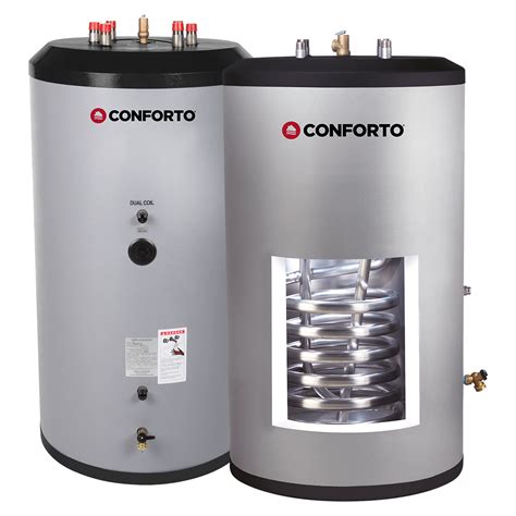 Indirect Hot Water Heaters Dual Single Coil Conforto